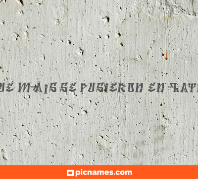 Algunos de los nombres que mÃ¡s se pusieron en LatinoamÃ©rica durante 2013